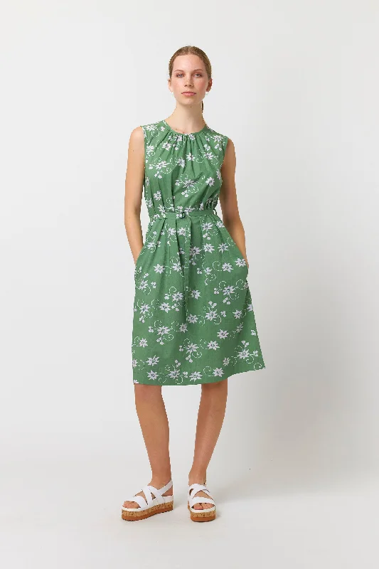 Sylvester Water Lily Shift Dress - Apple