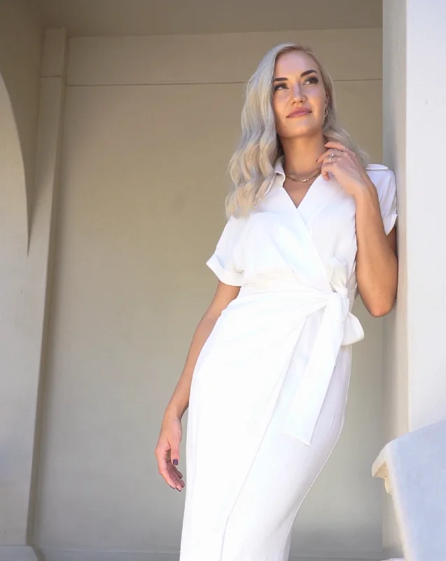 The Yvonne Dress | White