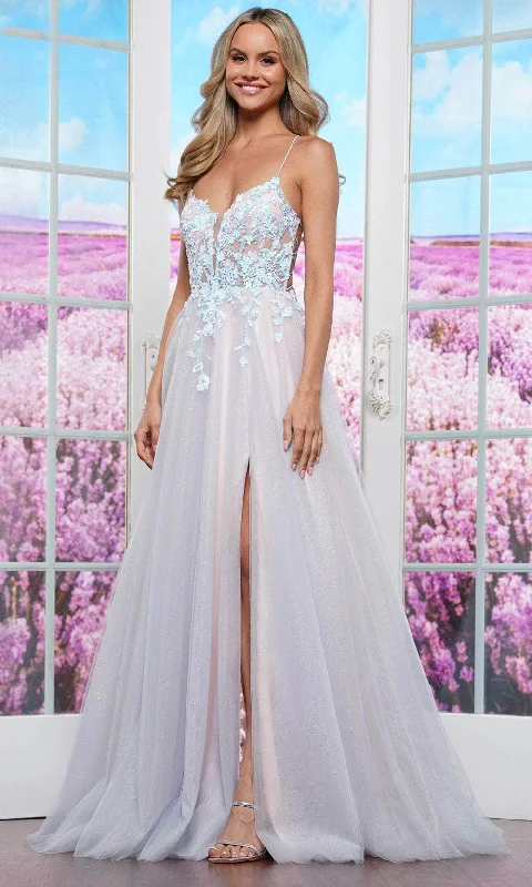 Colors Dress 3497 - Two Tone A-Line Prom Dress