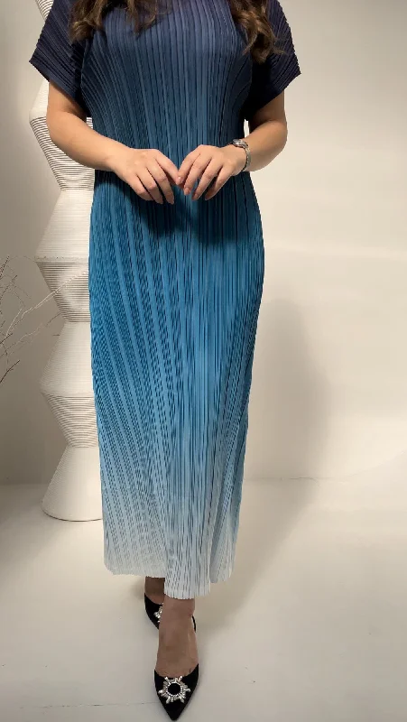Navy Blue with Ocean Blue