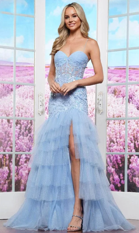 Colors Dress 3471 - Embellished Applique Prom Dress