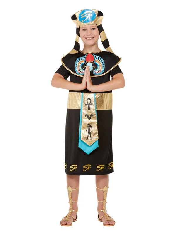 Boys Egyptian Prince Ancient Egypt Pharaoh Fancy Dress Book Day Costume