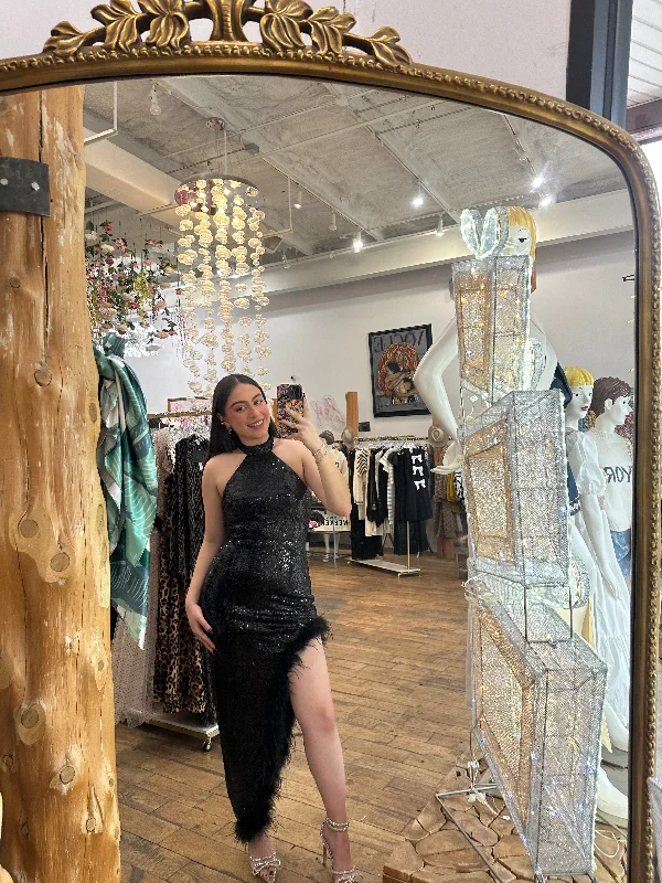 Alison Feather Dress