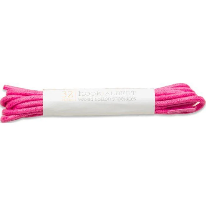 Hook + Albert Dress Laces - Haute Pink (1 Pair Pack) Shoelaces