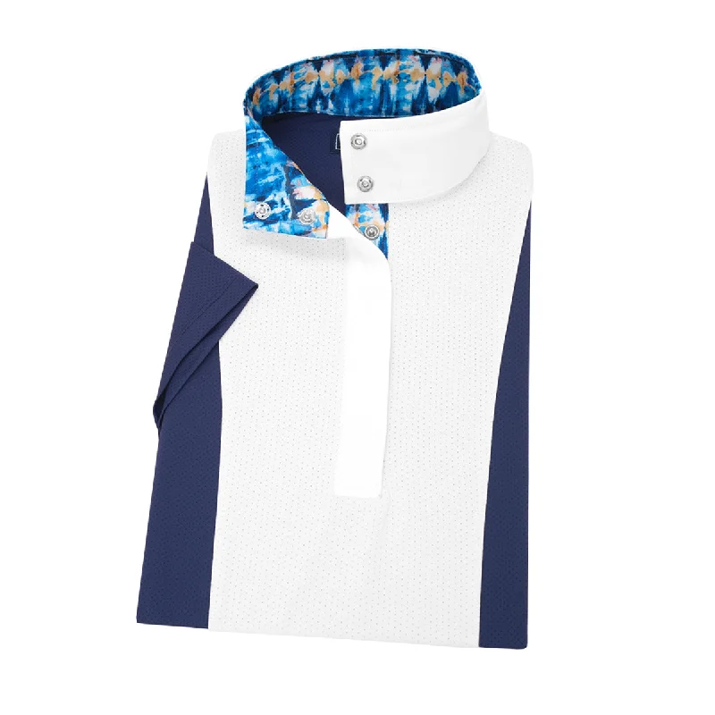 Essex Classics Ladies Tie-Dye "Luna" Short Sleeve Performance Show Shirt Comfortable Fit Short Shirt Essex Classics Ladies Tie-Dye "Luna" Short Sleeve Performance Show Shirt Comfortable Fit Short Shirt