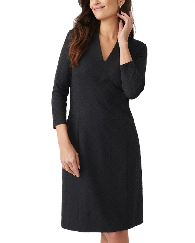 J.McLaughlin Ivana Mini Dress Elegant Velvet Mini Dress