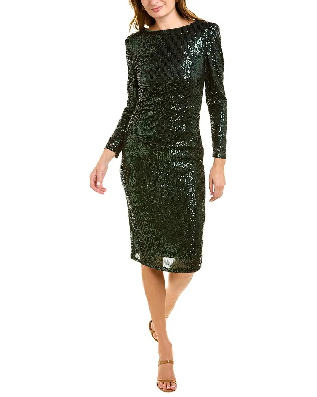 Nanette Lepore Sequined Midi Dress Trendy Knit Midi Dress