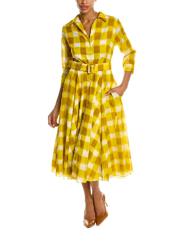 Samantha Sung Aster Midi Dress Trendy A-Line Midi Dress
