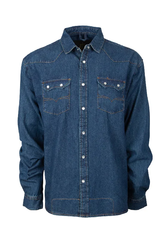 STS Ranchwear Womens Rod Classic Denim 100% Cotton L/S Shirt Elegant Longline Short Shirt STS Ranchwear Womens Rod Classic Denim 100% Cotton L/S Shirt Elegant Longline Short Shirt