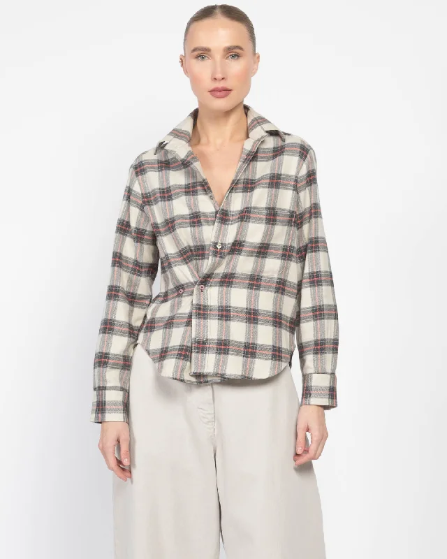 The Crop Shirt Comfortable Stretch Short Shirt