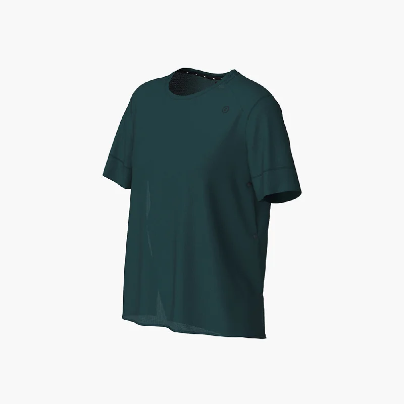 W FSTTShirt - Steel Trendy Ruffled Short Sleeve