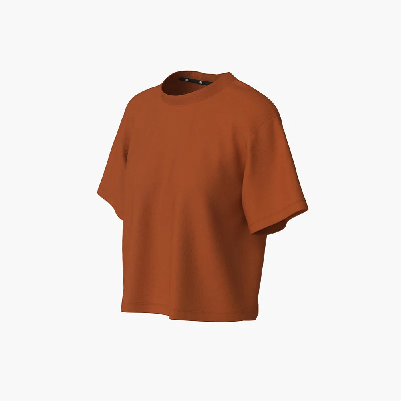 W NTRTShirt - Havolin Fashionable Rounded Short Shirt