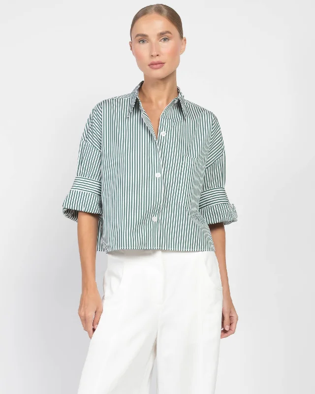 Next Ex Shirt Elegant Lace-Trimmed Short Shirt