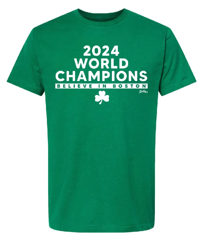 2024 World Champions T-Shirt Chenille Fabric Brocade Fabric Lace Fabric
