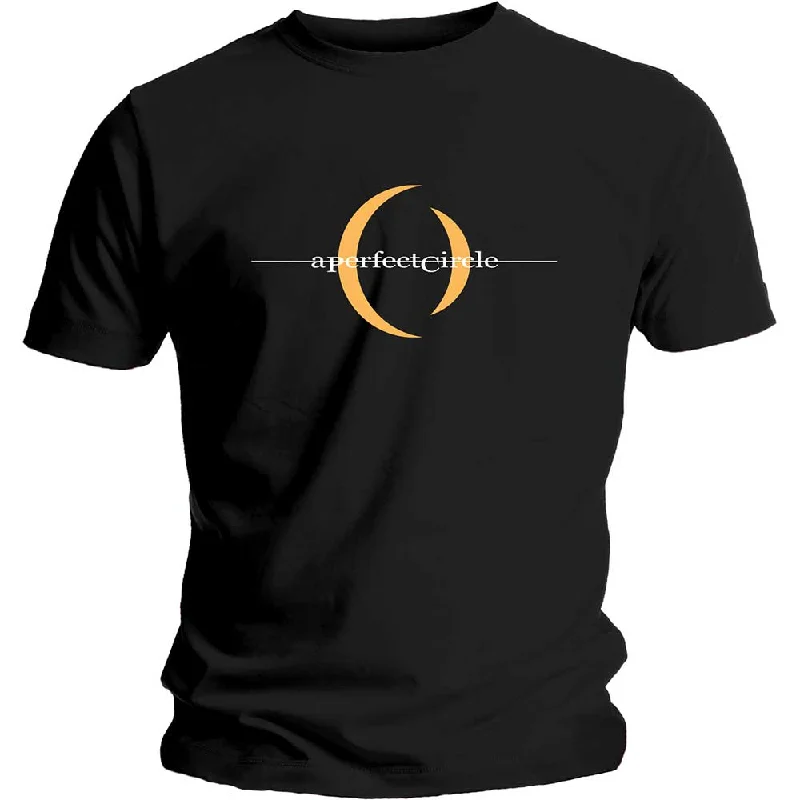 A Perfect Circle | Official Band T-Shirt | Logo Collared T-Shirt Boat Neck A-Line