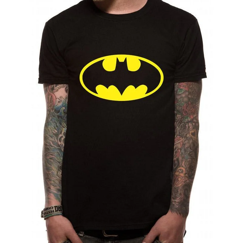 Batman Logo Unisex T-Shirt Machine Wash Dry Clean Hand Wash