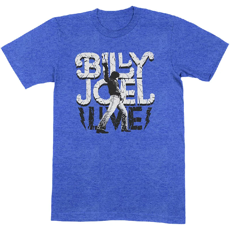 Billy Joel | Official Band T-Shirt | Glass Houses Live Seamless Knitted Crochet