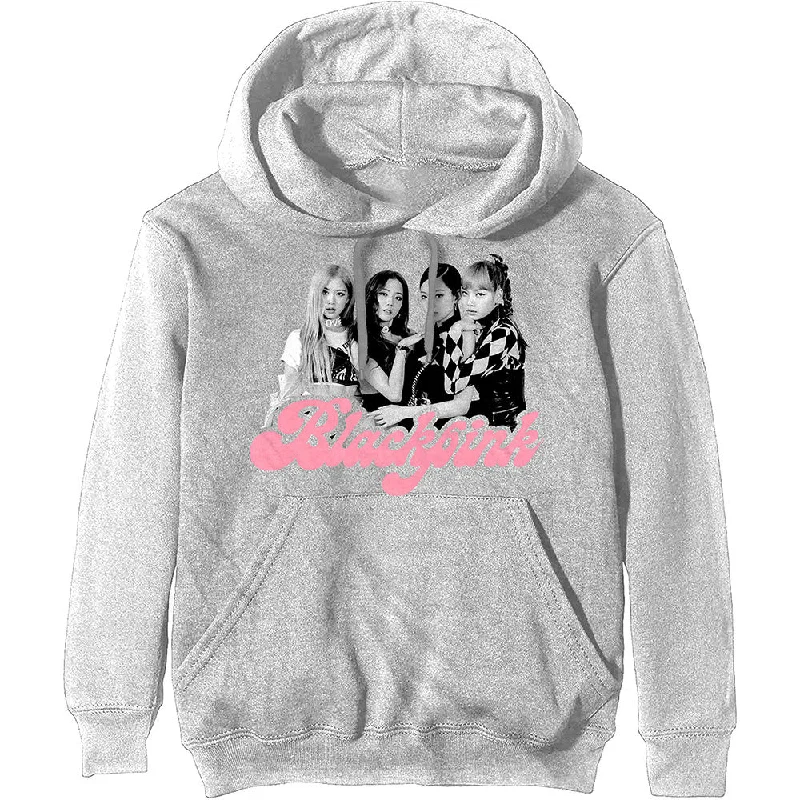 BlackPink Unisex Pullover Hoodie: Photo T-Shirt Chenille Fabric Brocade Fabric Lace Fabric