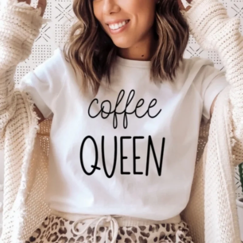 Coffee Queen T-shirt Elasticated Padded Insulated
