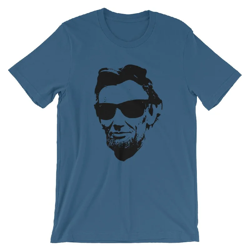 Cool Abraham Lincoln T-shirt with Sunglasses for History Teachers Terry Blend Velvet Blend Canvas Blend