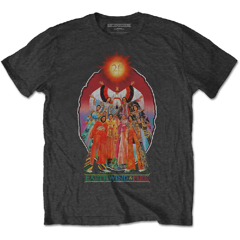 Earth, Wind & Fire | Official Band T-shirt | Let's Groove (Back Print) Sequined Glittery Shiny Earth, Wind & Fire | Official Band T-shirt | Let's Groove (Back Print) Sequined Glittery Shiny