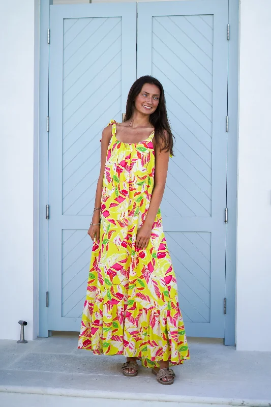 Delilah Maxi Dress - FINAL SALE Comfortable Plunging Neckline Maxi Dress