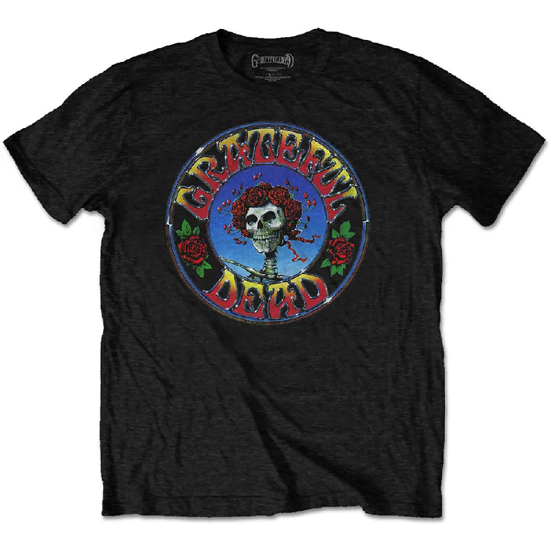 Grateful Dead | Official Band T-Shirt | Bertha Circle Collared Crew Neck Turtle Neck