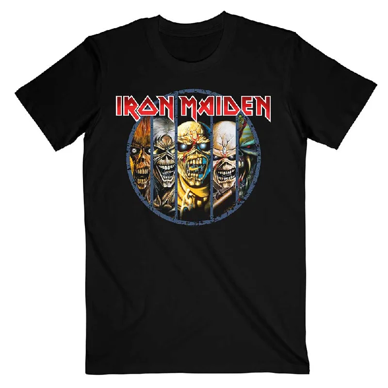 Iron Maiden | Official Band T-Shirt | Fear of the Dark Tree Sprite Basic T-Shirt Crew Neck Short Sleeve