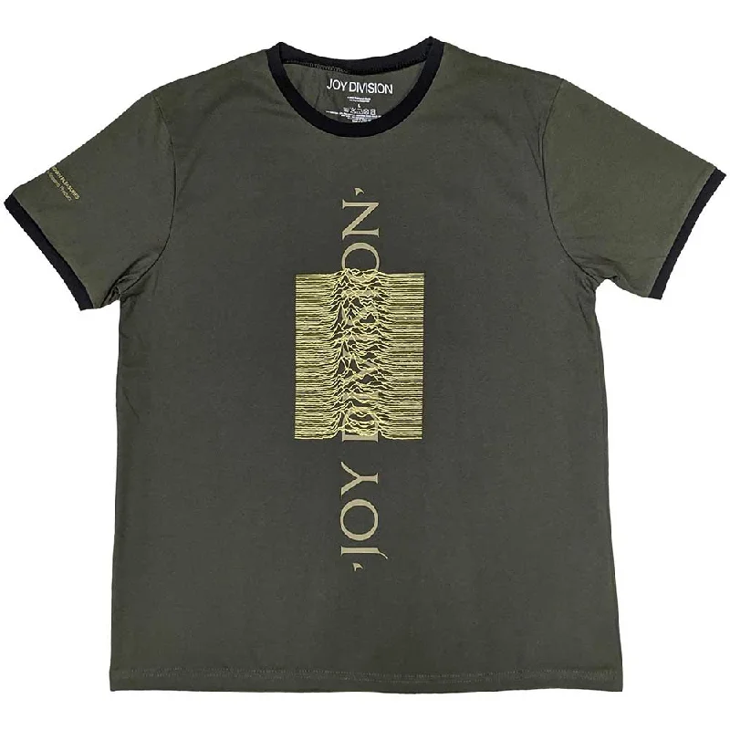 Joy Division | Official Band Ringer T-Shirt | Blended Pulse Layered Multi-layer Single Layer