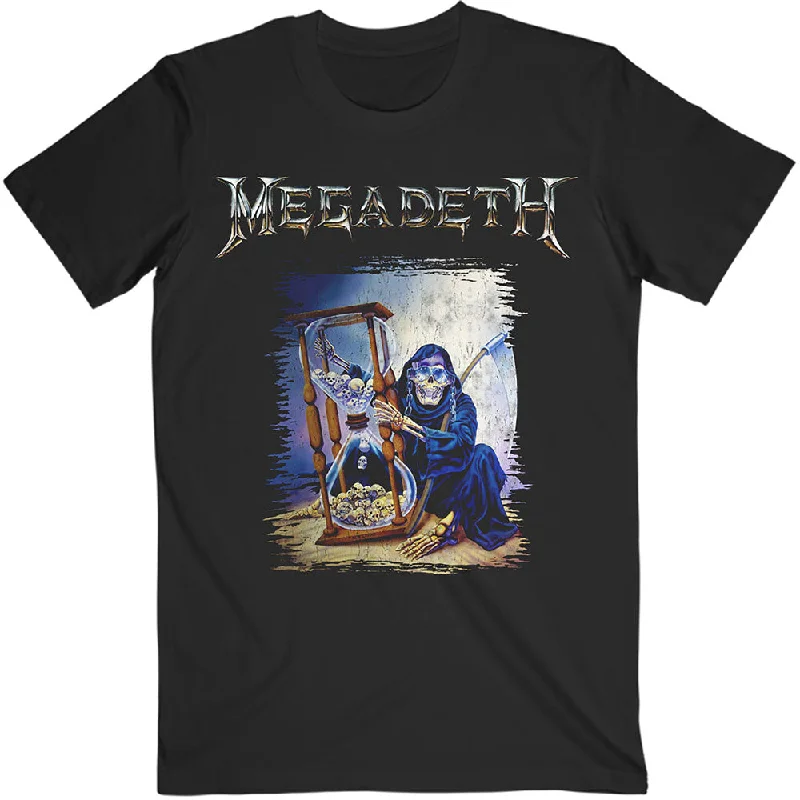 Megadeth | Official Band T-Shirt | Countdown Hourglass Seamless Knitted Crochet