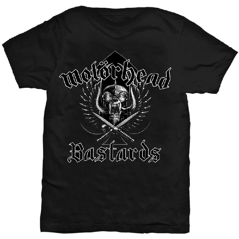 Motorhead | Official Band T-Shirt | Bastards Zippered Front Buttoned Front Snap Front