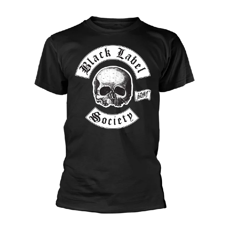 Black Label Society Unisex T-shirt: The Almighty (Black) (back print) Rayon Velvet Corduroy