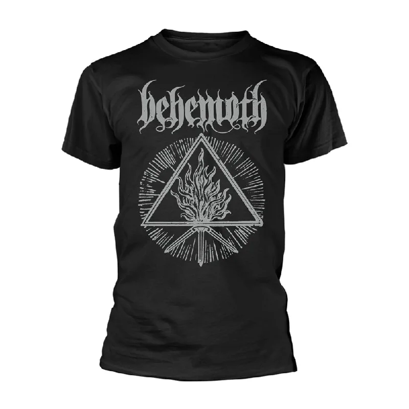 Behemoth Unisex T-shirt: Furor Divinus Hooded Caped Shawl Collar