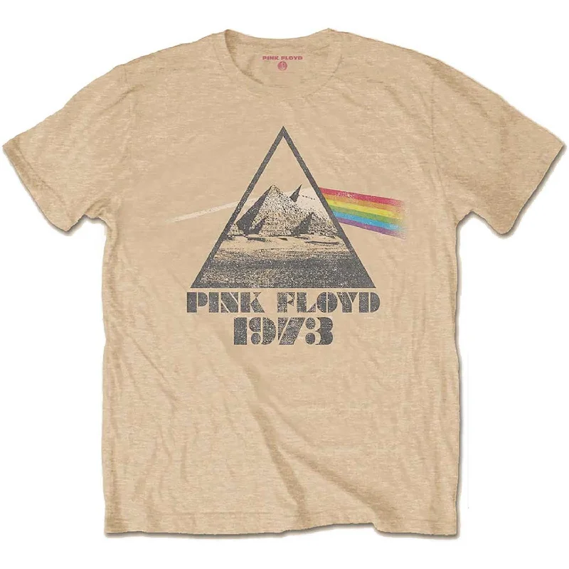 Pink Floyd | Official Band T-Shirt | Pyramids Mesh Fabric Canvas Fabric Denim Fabric Pink Floyd | Official Band T-Shirt | Pyramids Mesh Fabric Canvas Fabric Denim Fabric