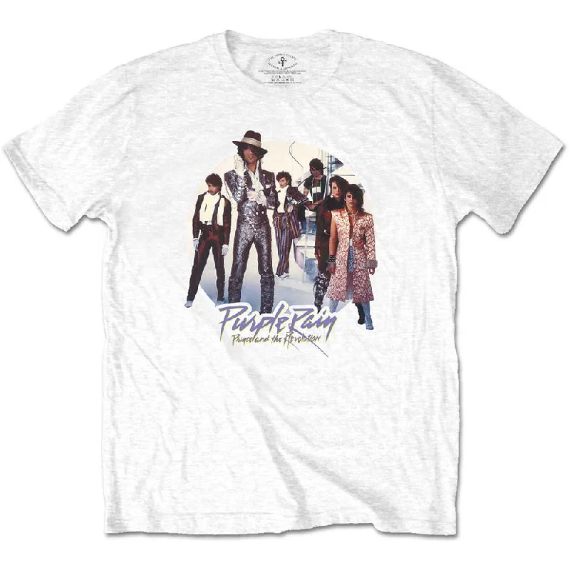 Prince | Official Band T-Shirt | Purple Rain Circle Cozy Warm Stylish