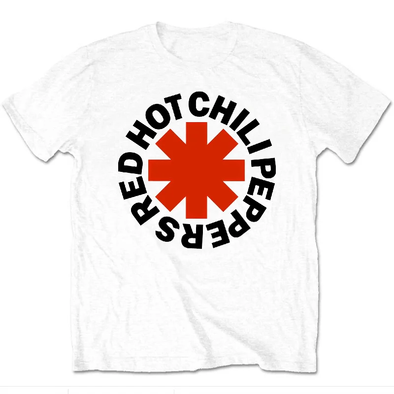 Red Hot Chili Peppers | Official Band T-shirt | Red Asterisk Hooded Caped Shawl Collar Red Hot Chili Peppers | Official Band T-shirt | Red Asterisk Hooded Caped Shawl Collar
