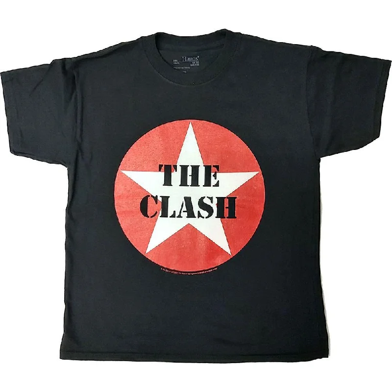 The Clash Kids T-Shirt: Classic Star Satin Fabric Silk Fabric Chiffon Fabric