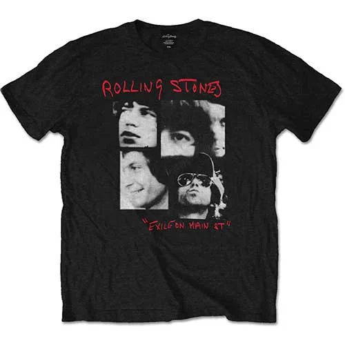 The Rolling Stones | Official Band T-Shirt | Photo Exile Layered Multi-layer Single Layer