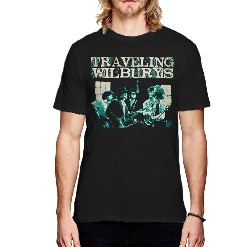 The Traveling Wilburys | Official Band T-shirt | Performing Nylon Fabric Polyester Fabric Spandex Fabric The Traveling Wilburys | Official Band T-shirt | Performing Nylon Fabric Polyester Fabric Spandex Fabric