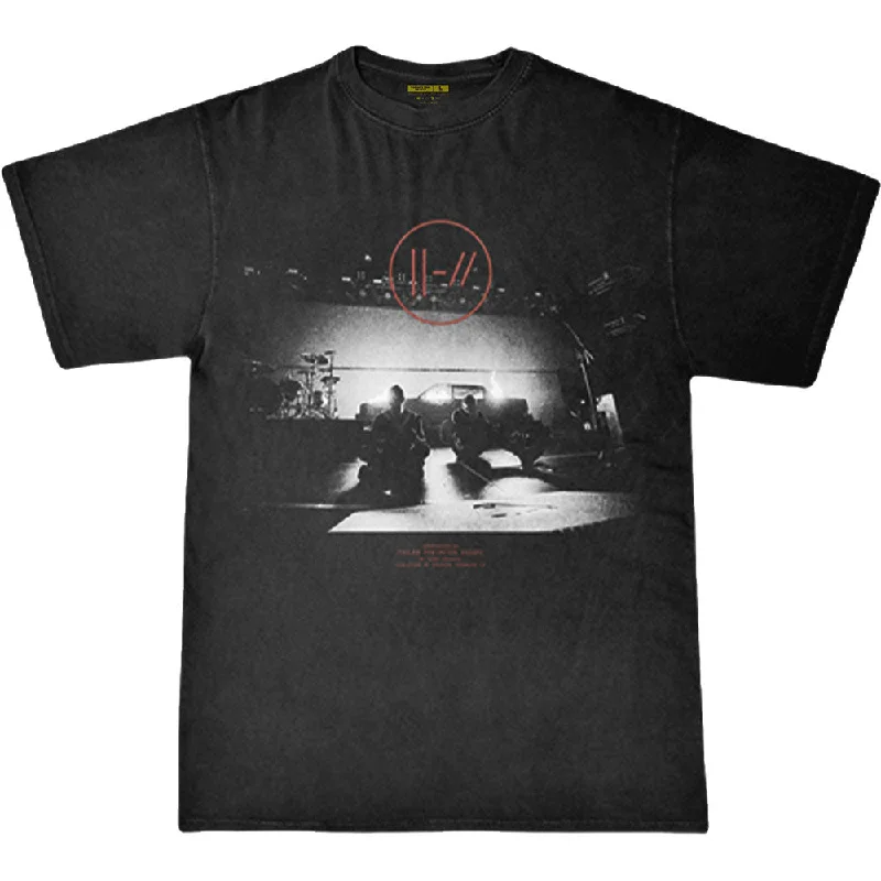 Twenty One Pilots | Official Band T-Shirt | Dark Stage Rayon Fabric Velvet Fabric Corduroy Fabric