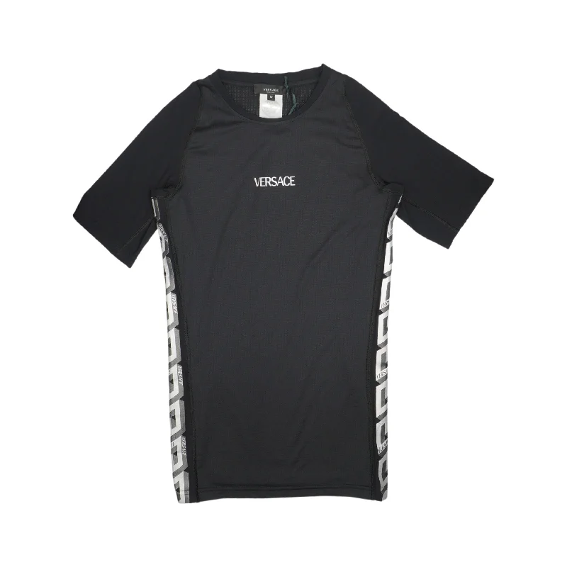 Versace T-Shirt - Women's M Front Pockets Side Pockets Patch Pockets