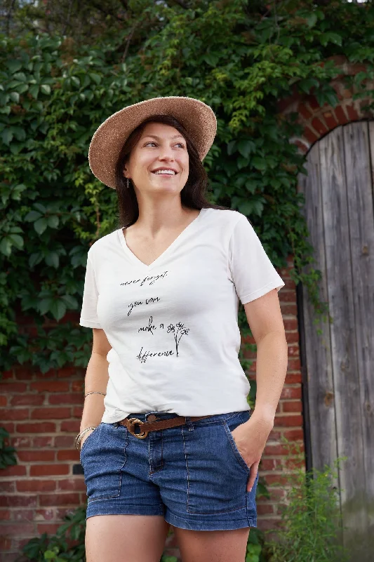 Never Forget Women's Graphic Tee - Organic GOTS Certified Peruvian Pima Cotton Zippered Front Buttoned Front Snap Front Never Forget Women's Graphic Tee - Organic GOTS Certified Peruvian Pima Cotton Zippered Front Buttoned Front Snap Front
