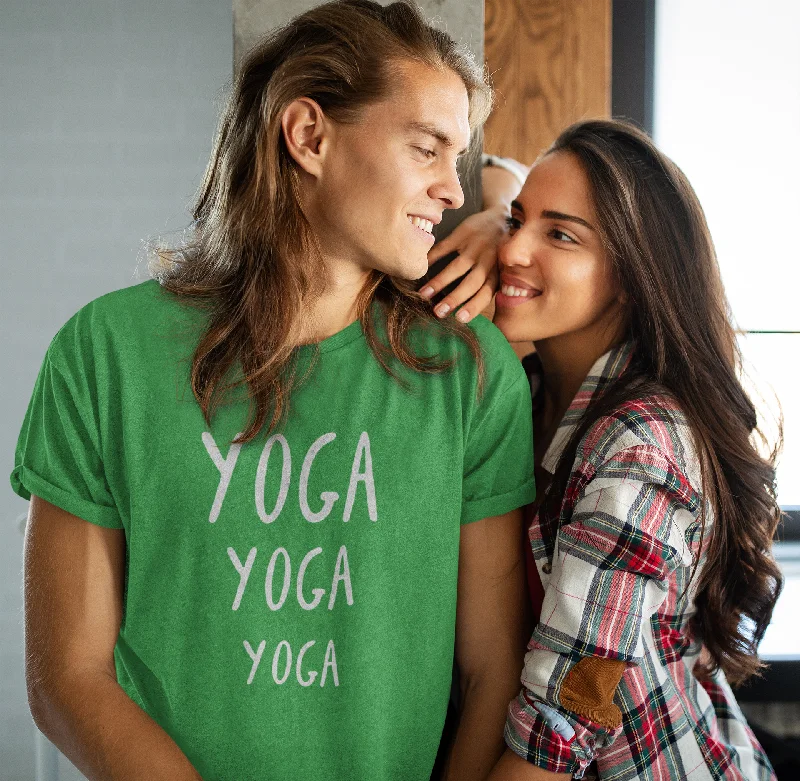 Yoga Yoga Yoga - T-Shirt | Unisex Jersey Short Sleeve Tee Fleece Fabric Down Fabric Feather Fabric Yoga Yoga Yoga - T-Shirt | Unisex Jersey Short Sleeve Tee Fleece Fabric Down Fabric Feather Fabric
