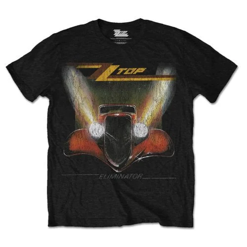 ZZ Top | Official Band T-Shirt | Eliminator Handmade Hand-knitted Hand-woven