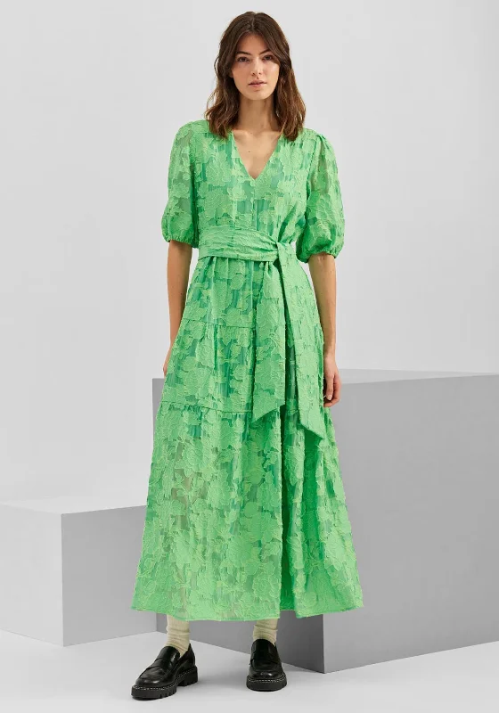 Selected Femme Catherine Smock Maxi Dress, Absinthe Green Fashionable Open-Back Maxi Dress Selected Femme Catherine Smock Maxi Dress, Absinthe Green Fashionable Open-Back Maxi Dress