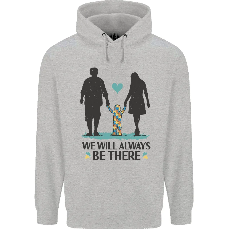 Autism We Will Always Be There Autistic Mens 80% Cotton Hoodie Hoodie with Turtle Neck Cozy Winter Autism We Will Always Be There Autistic Mens 80% Cotton Hoodie Hoodie with Turtle Neck Cozy Winter