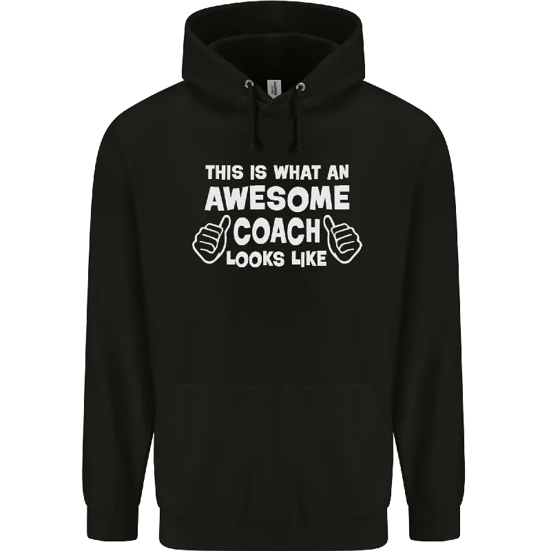 Awesome Coach Rugby Football Tennis Mens 80% Cotton Hoodie Hoodie with Magnetic Closure Innovative Modern Awesome Coach Rugby Football Tennis Mens 80% Cotton Hoodie Hoodie with Magnetic Closure Innovative Modern