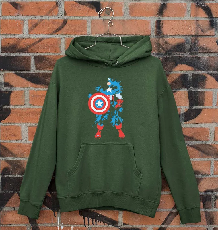 Captain America Superhero Unisex Hoodie for Men/Women Hoodie with Earth Tones Natural Calm Captain America Superhero Unisex Hoodie for Men/Women Hoodie with Earth Tones Natural Calm