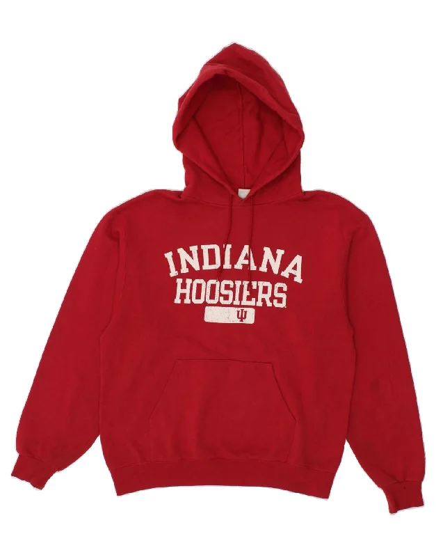 CHAMPION Mens Indiana Hoosiers Graphic Hoodie Jumper Medium Red Cotton Hoodie with Strings Custom Fit Adjustable CHAMPION Mens Indiana Hoosiers Graphic Hoodie Jumper Medium Red Cotton Hoodie with Strings Custom Fit Adjustable