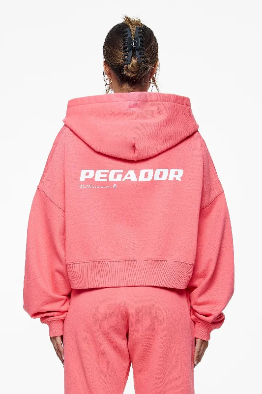 Culla Logo Oversized Cropped Hoodie Vintage Washed Strawberry Hoodie Dress Longline Feminine Culla Logo Oversized Cropped Hoodie Vintage Washed Strawberry Hoodie Dress Longline Feminine